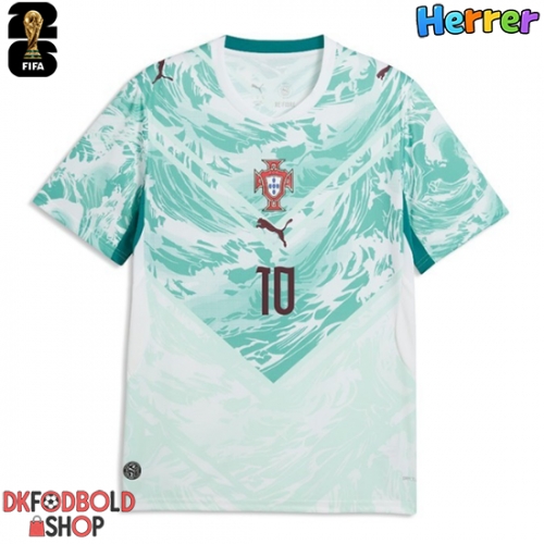 Portugal Bernardo Silva #10 Udebanetrøje VM 2026 Kort ærmer